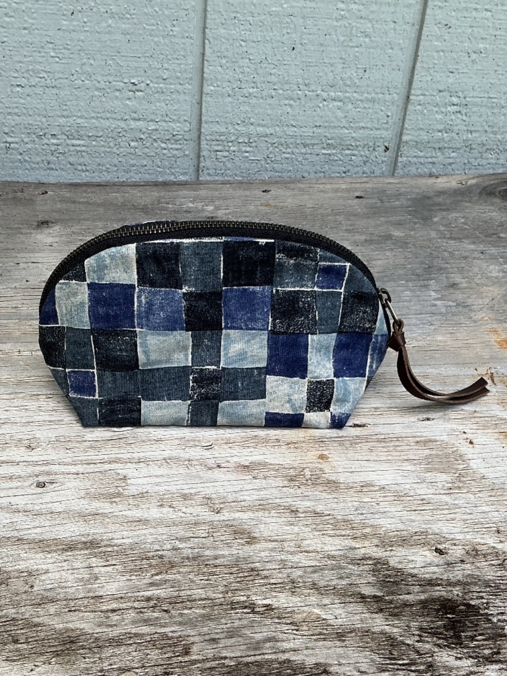 NEW bookhou POUCH bag linen + canvas